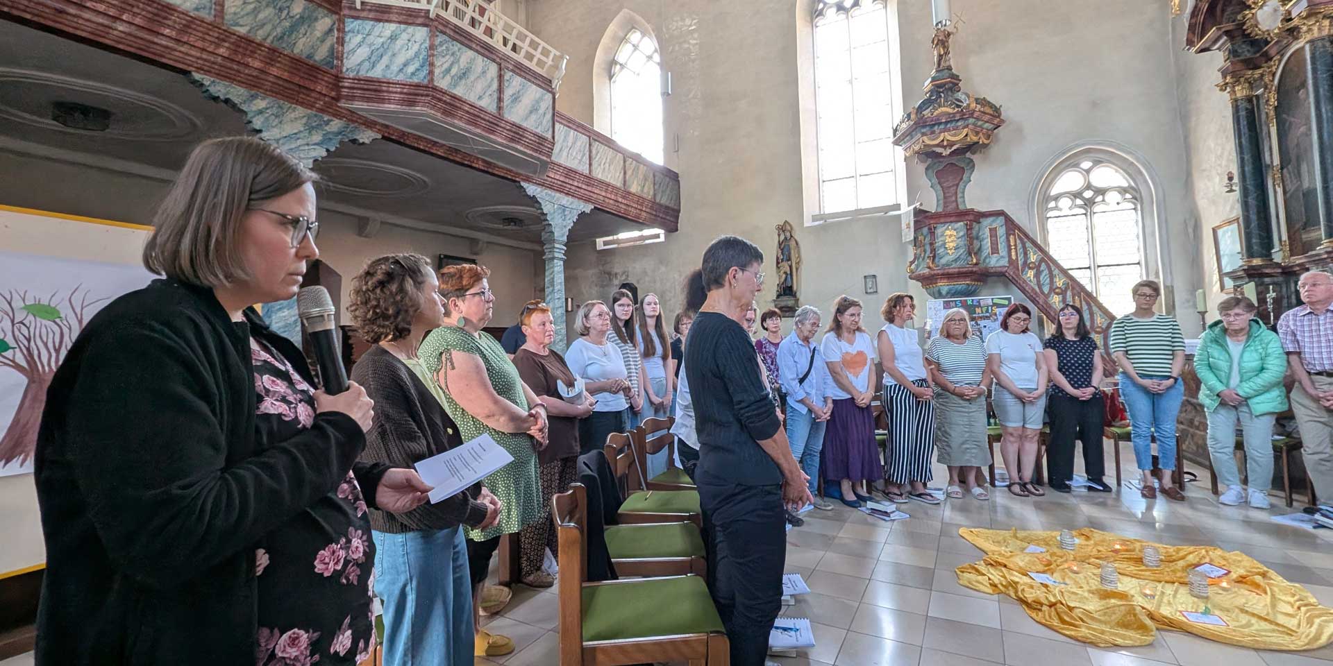 Auch in der Iphöfer Spitalkirche wird gefeiert. Auch in der Iphöfer Spitalkirche wird gefeiert.